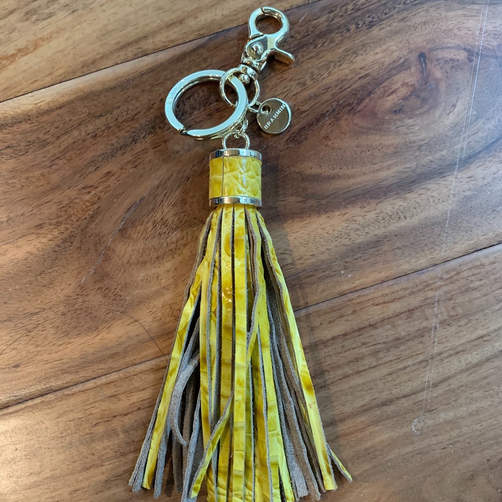 Brahmin Tassel Key Ring Charm